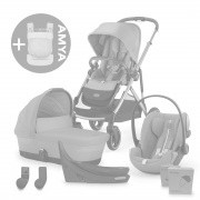 Gazelle 4in1 All Weather +AMYA - Moss Green/Moon Black